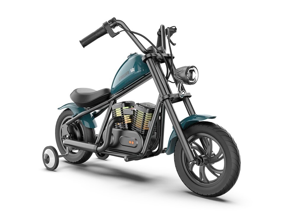 Hyper Gogo Cruiser 12 Plus Detská elektrická motorka s Bluetooth – Modrá