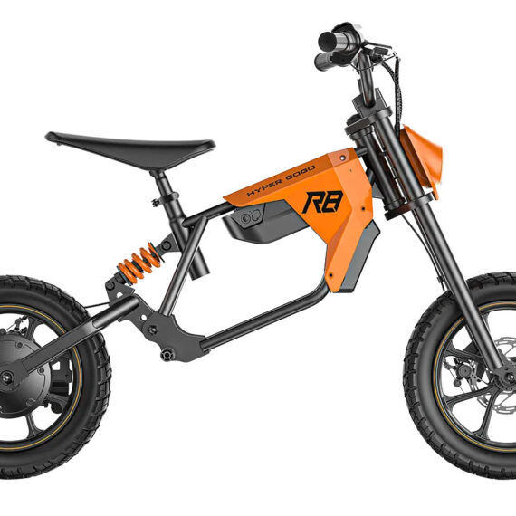 Hyper Gogo R8 Detská elektrická motorka (Superšport) – 12" kolesá, oranžová