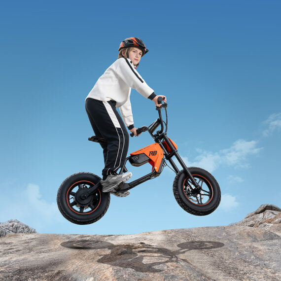 Hyper Gogo R8 Detská elektrická motorka (Superšport) – 12" kolesá, oranžová