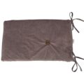 EKO Mantinel do postieľky bavlnený Velvet Dark Pink 360cm