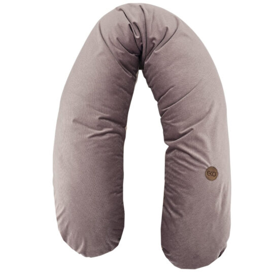 EKO Vankúš na dojčenie bavlnený Velvet Dark Pink 180cm