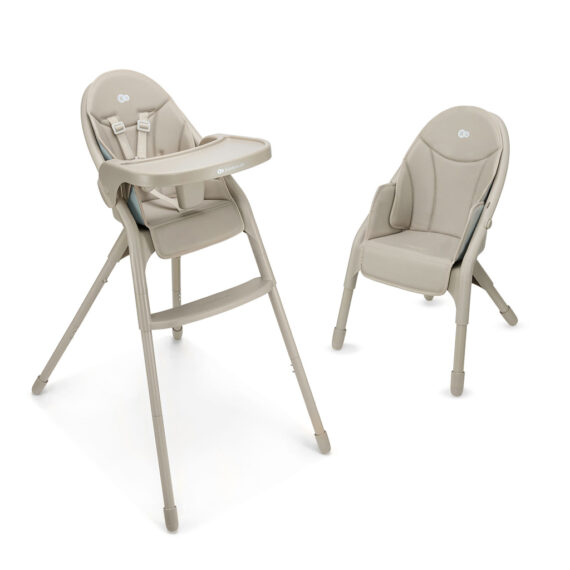 KINDERKRAFT Stolička jedálenská Dinnly 2v1 Beige