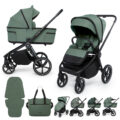 MUUVO Kočík kombinovaný 2v1 Fold Pine Green