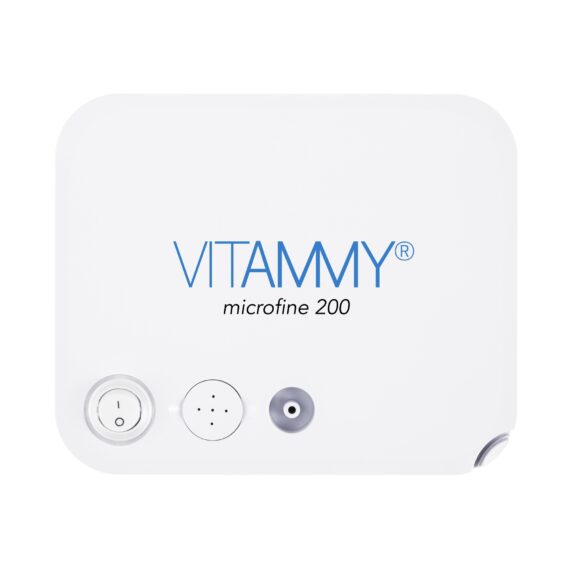 VITAMMY MICROFINE 200 Domáci kompresorový inhalátor (MMAD 3,16 µm, tichý a kompaktný)