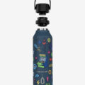 Runbott Mii Nerezová termofľaša s izoláciou – 600ml, Retro Gamer Modrá