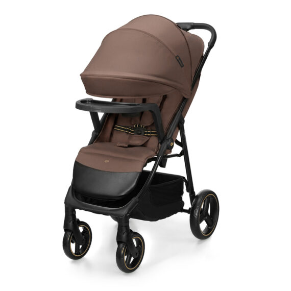 KINDERKRAFT Kočík športový Trig 3 Tray Velvet Mocca