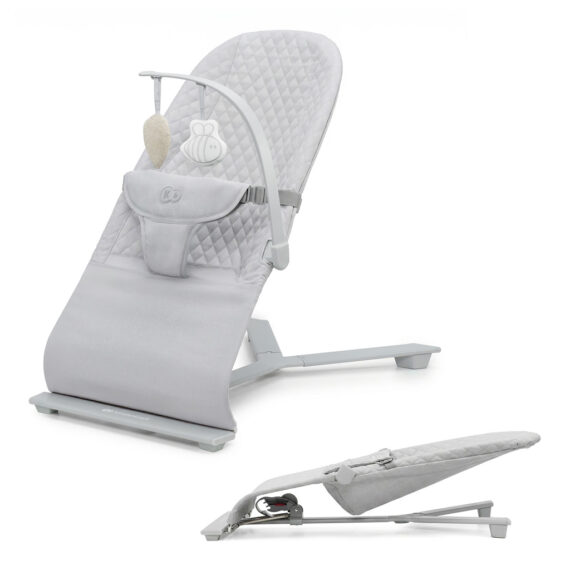 KINDERKRAFT Lehátko pohupujúce Mimi Light grey, do 9 kg
