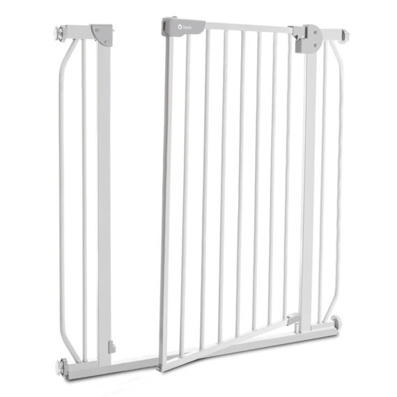 LIONELO Detská zábrana Truus Slim Grey 75-105 cm