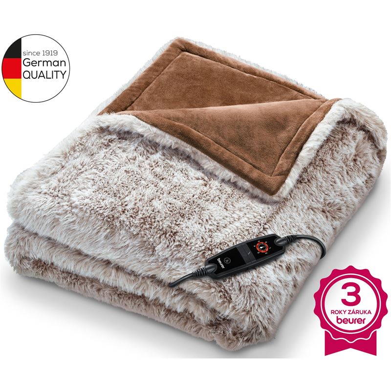 Vyhrievacia deka BEURER HD 92 Arctic Brown