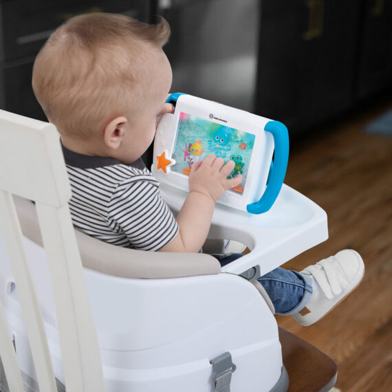 BABY EINSTEIN Tablet so zvukmi, hudbou a svetlami Sea Dreams modrý, 0m+