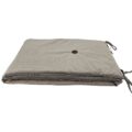 EKO Mantinel do postieľky bavlnený Velvet Dark Beige 360cm