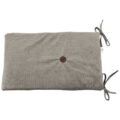 EKO Mantinel do postieľky bavlnený Velvet Dark Beige 360cm