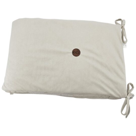EKO Mantinel do postieľky bavlnený Velvet Light Beige 360cm