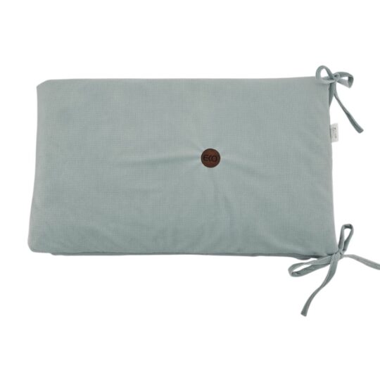 EKO Mantinel do postieľky bavlnený Velvet Olive Green 180cm