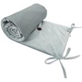 EKO Mantinel do postieľky bavlnený Velvet Olive Green 360cm