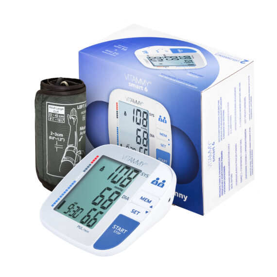 VITAMMY SMART 6 Automatický ramenný tlakomer (jemné meranie, pamäť 2× 250)