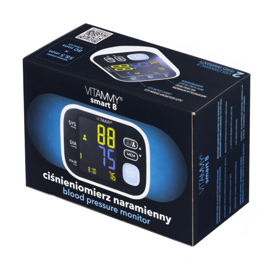 VITAMMY SMART 8 Automatický ramenný tlakomer (detekcia arytmie, pamäť 2× 60)