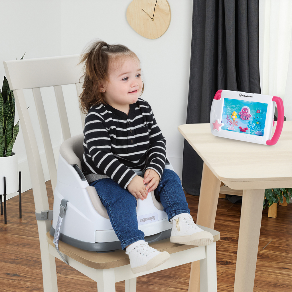 BABY EINSTEIN Tablet so zvukmi, hudbou a svetlami Sea Dreams ružový, 0m+