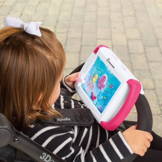 BABY EINSTEIN Tablet so zvukmi, hudbou a svetlami Sea Dreams ružový, 0m+