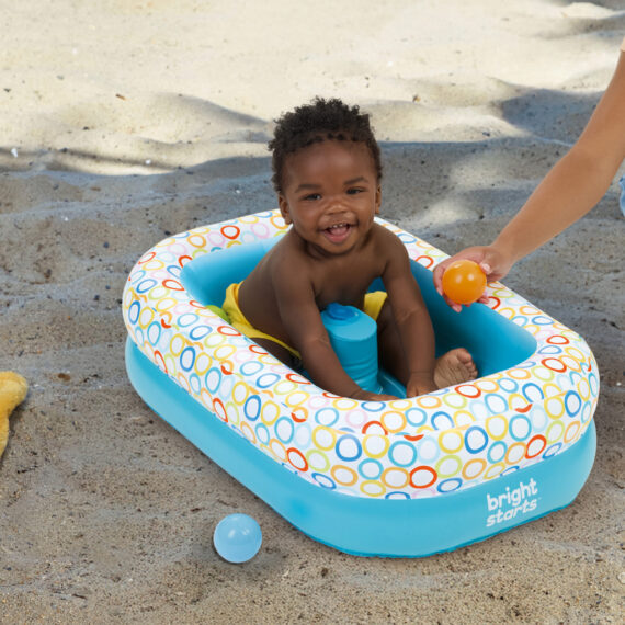 BRIGHT STARTS Vanička a bazén s loptičkami Bathe & Giggle™ 2 v 1, 6m+