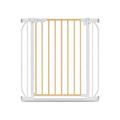 LIONELO Detská zábrana Truus Slim White Natural 75-105 cm