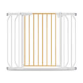 LIONELO Detská zábrana Truus Slim White Natural 75-105 cm